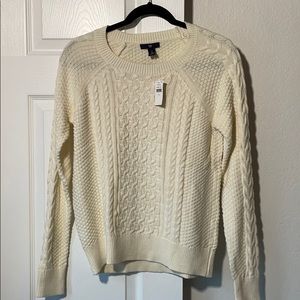 NWT GAP crew neck knit sweater
